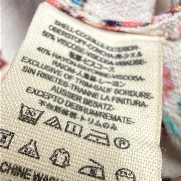 Free People Cream Floral Midi Dress - Picture 6 of 7